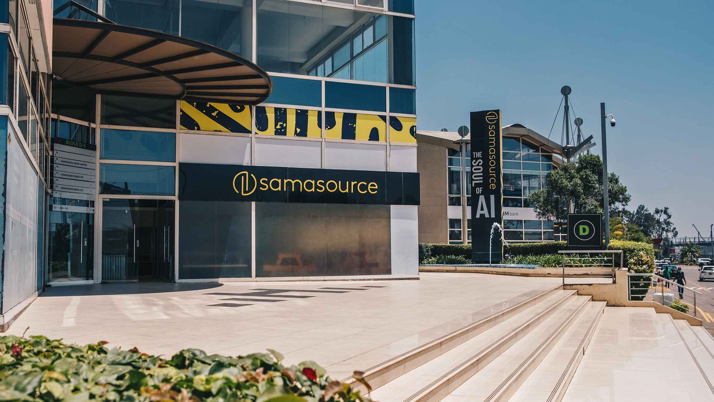 File image of Sama offices in Nairobi